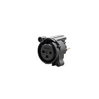 REAN RRX3F-AA-003-0 Receptacles RECPT- 3 pin - F- wo ground/shell, PCBV, retention spring