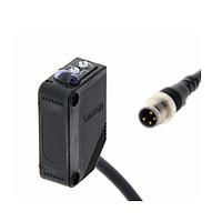 OMRON E3Z-D82 Compact Photoelectric Sensor (1000 mm, PNP, M8 pigtail connector)