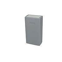 Bud Industries PI-1907 Instrument Electronic Enclosure ABS Plastic Dark Gray (1.8 X 3.1 X 5.9 In)