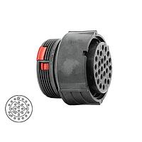 Eaton Souriau-Sunbank CL1F4100 Connectors 26P Socket Plug Sz 4 Unsealed