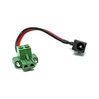 Advantech 1700017968 Modules Accessories (DEL24)A Cable DC JACK D2.5/PLUG-IN 2P-5