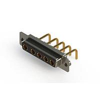 EDAC 630-5W5-250-1NA Mixed Contact D-Sub Connectors Right-angle Power Combo D-Sub Connector