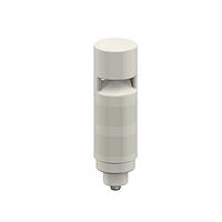 Banner Engineering TL502AOSIKCQ Tower Lights TL50 Pro Tower Light with IO-Link Sealed Omnidirectional Audible with Volume Adjust, Gray Housing: 2 Lighted Segments; Voltage: 18-30 V dc; Environmental Rating: IP67; Colors: Multicolor; 4-pin M12 Integral QD