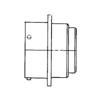 Amphenol Air LB Germany VG95328C83ASN Receptacles Receptacle Crimp 3 contacts