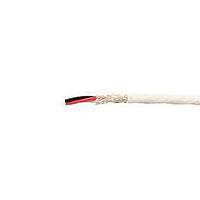 Alpha Wire 2834/3 WH005 Control Cable 22 AWG 3 Conductor high-low temperature cables, Shielded, 100 ft  - White