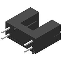 American Bright LED BPI-3C1-10 Optical Switches, Transmissive, Phototransistor Output PHOTO-INTERRUPTER SLOTTED TYPE