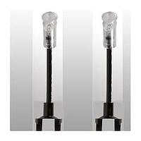 BIVAR SMFLP5-6.0 Flexible Light Pipes 6in LGTH, 1mm core Flexpipe, 7.0mm lens