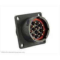 Eaton Souriau-Sunbank UTS01412P Receptacles 12P SQ FLANGE SOCKET RECEPTACLE SIZE 14