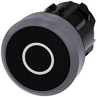 SIEMENS A6X30138359 Flat Button PUSHBUTTON. BLACK