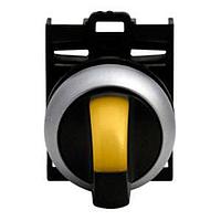 Eaton M22-WRLK-Y Selector Switches ILL 2-POS MTN SEL SWTCH SIL-BZL YEL