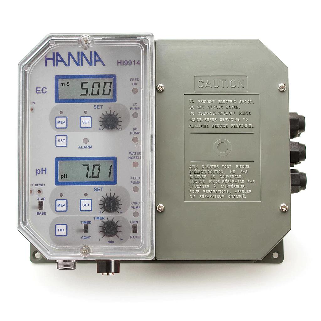 Industrial fertigation control system used for automated dosing and irrigation control