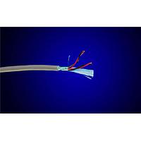 Alpha Wire 6417 SL002 Communication and Control 22 AWG, 2 Pair Communication Cable, Shielded, 500 ft  - Slate