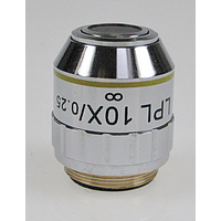 KERN OBB-A1526 Infinity planachromatic objective lens for a large working distance, 10 x /0,25 (18,48 mm)