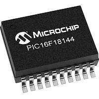 Microchip Technology PIC16F18144T-I/SS MCUs 7KB Flash, 512B RAM, 128B EEPROM, 12b Diff. ADCC, 2x16-bit dual PWM