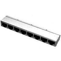 AMP Connectors - TE Connectivity 6116525-1 Modular Connectors / Ethernet Connectors MJ 8POS 8PORT UNSHLD CAT 5
