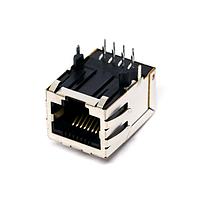 Pulse Electronics J0018D21NL Modular 1X1 TAB DOWN 10/100