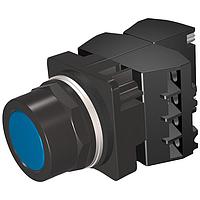 SIEMENS 52BM8A5C Flush PUSHBUTTON,MOM,BLU,FLUSH,2POS,3NO-3NC