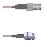 Amphenol Custom Cable Q-0B024000H018i RF Cable Assemblies BNC-SJB/N-SJ G142 18I