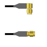 Amphenol Custom Cable Q-39067000M024i RF Cable Assemblies SMA-RP/SMA-SP LMR24 24I
