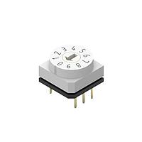 Wurth Elektronik 428527320911 Rotary Switches WS-ROSV Rot Swi IP67 10Pos Hor Ivory