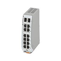 PHOENIX CONTACT 1249598 Unmanaged Ethernet Switches FL SWITCH 1012NT-2SFP