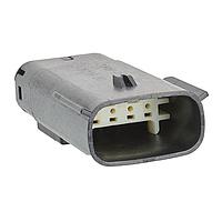 Molex 33481-4402 Connectors MX150 Mat-Sealed Male Conn, SR, 4Ckts, Key B, Lt. Gray