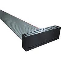 Samtec HCSD-07-D-39.37-01-N Samtec IDC Socket and Terminal Cable Assemblies, 0.100" Pitch