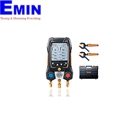 TESTO 550s Digital Manifold With Wireless Clamp Temperature Probes