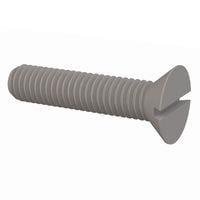 Essentra Components 0237516A175 Slotted Countersunk 82 Slotted CSK Screw, 3/8-16 Thread, 1 3/4 Lg