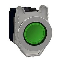 SCHNEIDER XB4FW33B5 Control Switches FLUSH CAPS ILL PB GR LED 24V 1NO 1NC