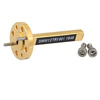 Fairview SMW12TR1001 Instrumentation Grade WR-12 Waveguide Termination 0.6 Watts With a 60 GHz to 90 GHz Frequency Range in Brass