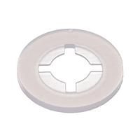 Keystone Electronics 2247 Retaining Washer #8 RETAINING WASHER NYLON 6/6