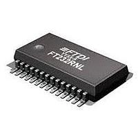 FTDI Chip FT232RNL-REEL Bridge, USB to UART USB Full Speed to Serial UART IC, Includes Oscillator and EEPROM, SSOP-28