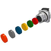 SIEMENS 52PM8A7K Flush PB,CHROME,MOM, CAP 1 EACH COLOR,FLU,2POS