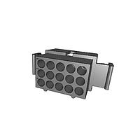 Molex 39-03-3154 Plug Housings Mini. C. 15Pos. Plg Hsg W/Mtg.Ears 15Ckt