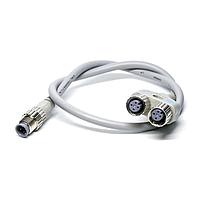 Omron Automation and Safety XS2R-D426-B11-F Sensor Cables / Actuator Cables 0.5M Cable Connector Both Ends