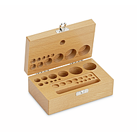 KERN 353-440-200 Wooden box for weight sets (Cylindrical/compact, 1 mg - 200 g)