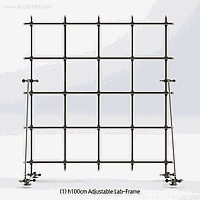 SciLab SL.Fra7102 Lab-Frame, Adjustable, STS, L100×h100 cm, 4×4 Spaces