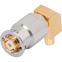 Amphenol SV Microwave 1222-60008 QuarterBack Connectors Coaxial Connectors QB SMP F Conn R/A for .085 Cable