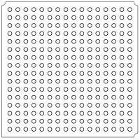Lattice Semiconductor LC4384V-5FTN256C CPLD - Complex Programmable Logic Devices ispJTAG 3.3V 5ns 384MC 192 I/O