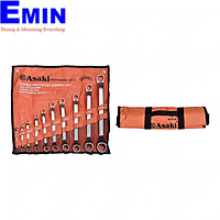 ASAKI AK-6144 Double-ended Wrench Set (10pcs)