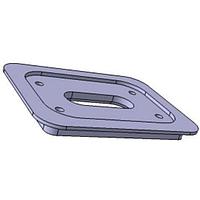 HUBER+SUHNER 9090.99.0062 Mounting Plate MOUNTING PLATE