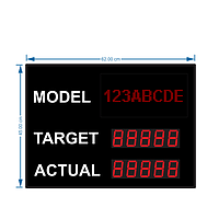 ATPRO PMP62X45 Productivity Monitoring Panel (45x62 cm)