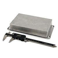 Hammond Manufacturing 1590WDDFL Die-cast box Diecast w/Flange 7.4x1.3x4.7" Natural