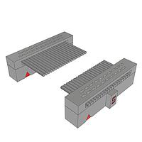 Samtec FFSD-10-D-07.50-01-N IDC Socket Cable .050" Low Profile Tiger Eye(TM) IDC Ribbon Cable Assembly