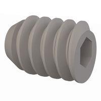 Essentra Components 010632T018 Set Screw Set Screw, Socket Head, #6-32 Thread, 3/16 Lg