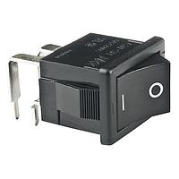 NKK Switches CWSB21AA2H Rocker Switches DPST ON-OFF PC MNT RIGHT ANGLE