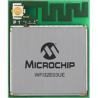 Microchip Technology WFI32E03PE-I WiFi Modules 54-pad Wi-Fi SoC module, 802.11 b/g/n, 2MB Flash, 640KB RAM, PCB ant