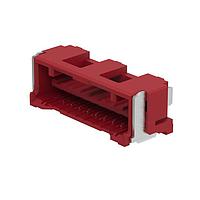 Molex 502585-1072 Receptacle 1.5 W/B Sgl RA Rec 10Ckt Red