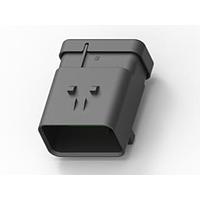 AMP Connectors - TE Connectivity 1717934-4 Housings CAP ASSY,12P,BRACKET REVERSE TYPE,ATAC C